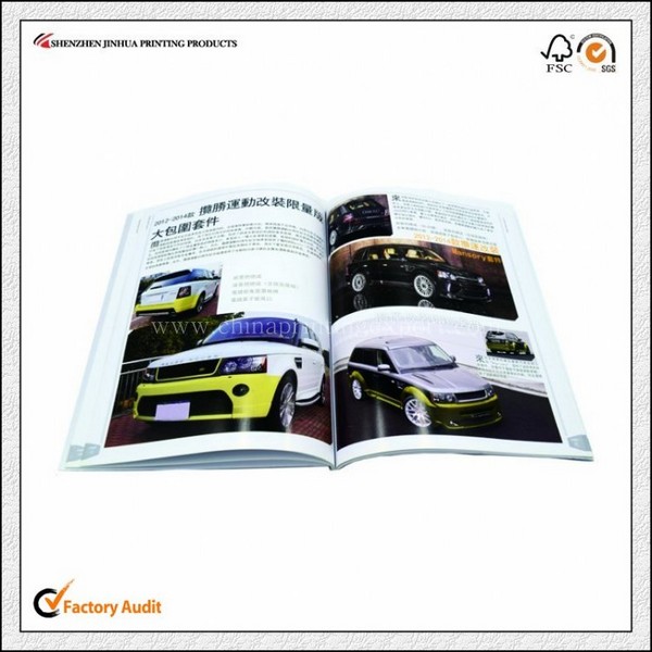 Factory Printing High Quality Recycled Paper Pamphlet
