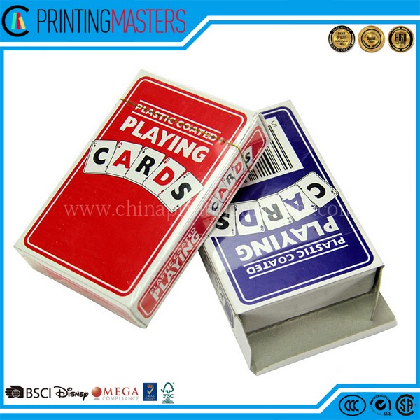 China Factory Print Cheap Custom Design Paper Poker