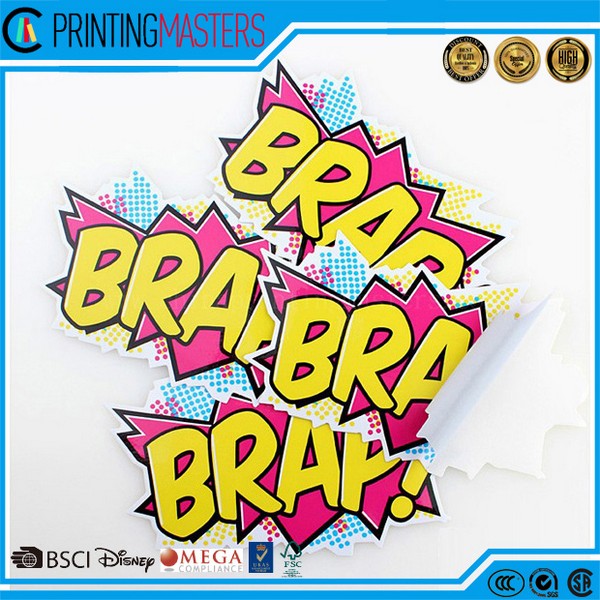 Customized High Quality Colorful Sticker Printing