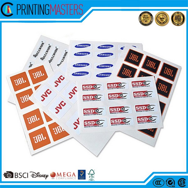 Factory Printing Professional High Quality Sticker Printing
