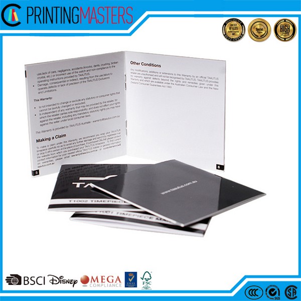 Cheap Custom Brochures Printing China