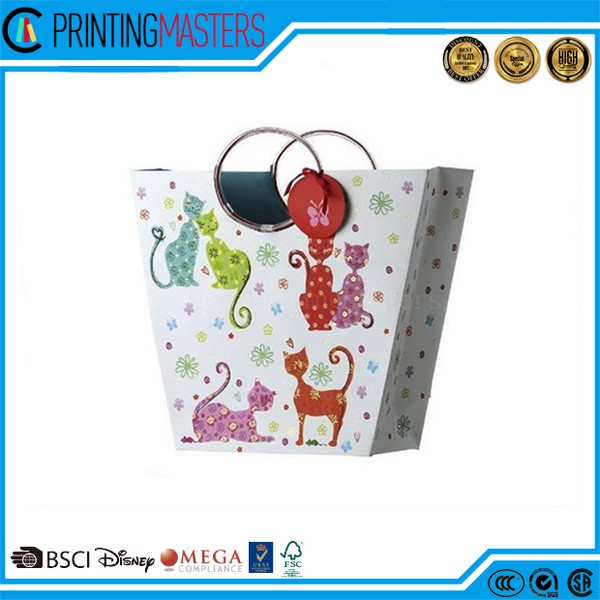 Shopping Paper Bag With Customized Logo In High Quality 