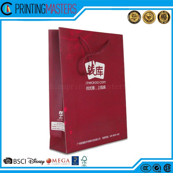 China Guangdong Printed Paper Bag Supplies