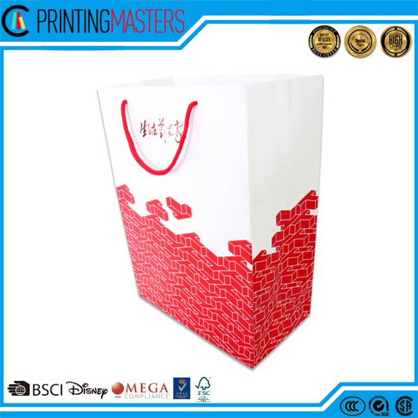 Fashion Paper Bag Logo Gold Stamping