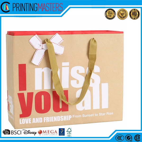 Customized Elegant Paper Bag From China