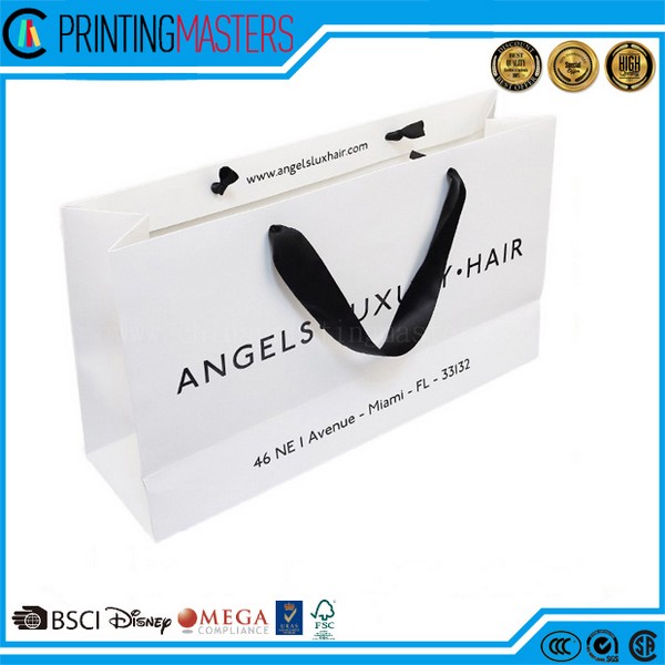 High-Qulity Twist Handle Shopping Kraft Paper Bag 