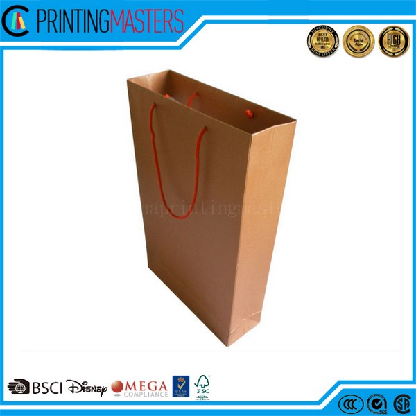 2017 Fashion Cheap High Quality Tote Shopping Paper Bag