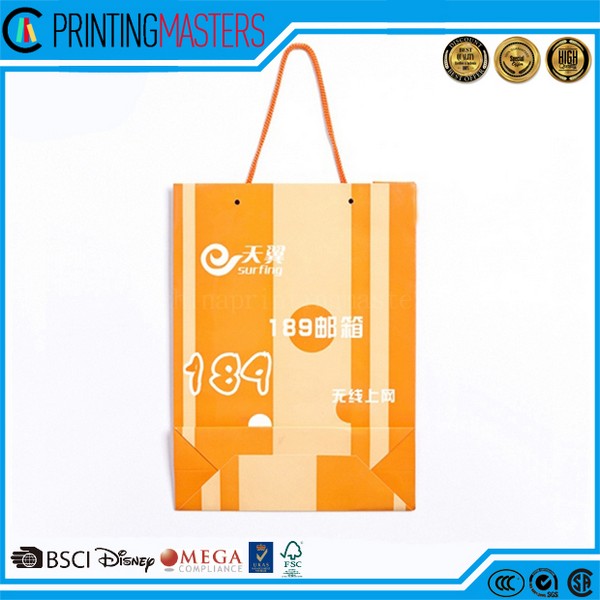 2017 New Design Handmade Paper Bag