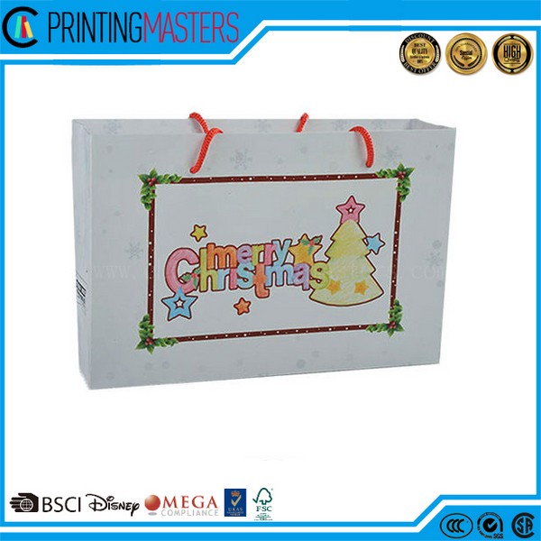 Paper Gift Bags With Ribbon Handles