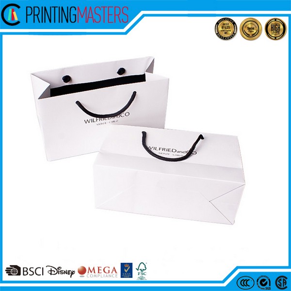 Custom Manufacturer Shopping Paper Bag