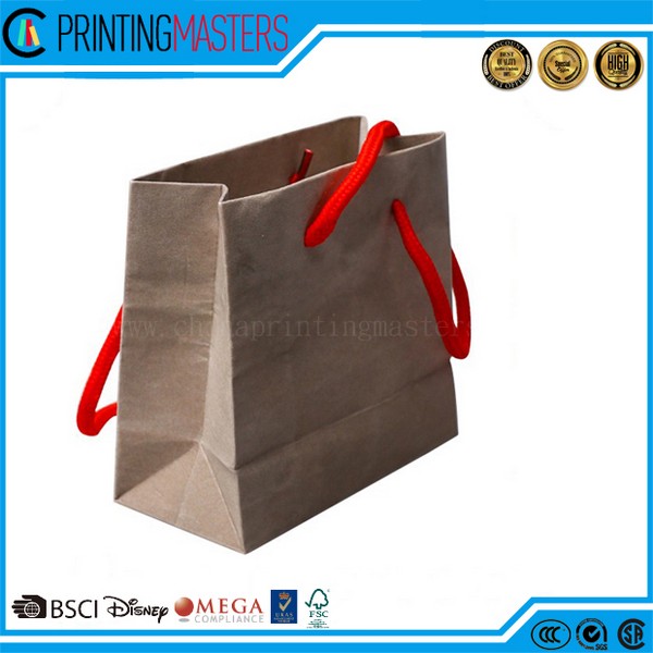 2017 Manufacturing Fashionable Shopping Paper Bag