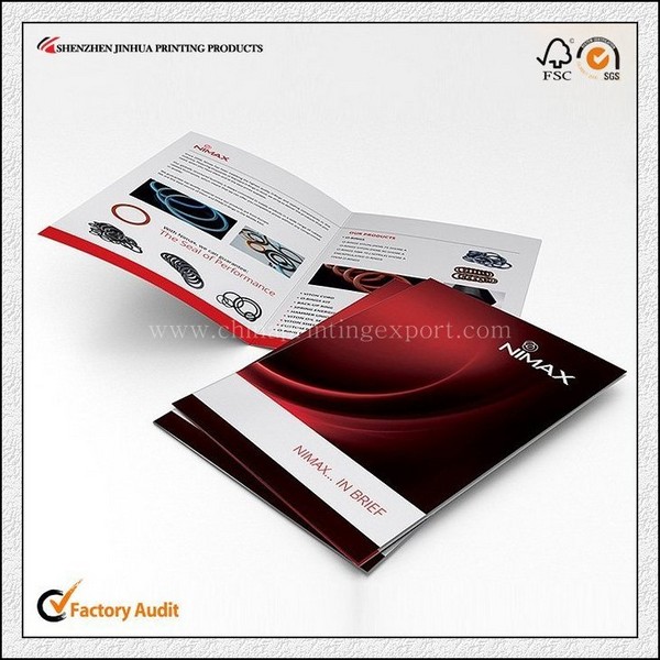 Promotional Offset Printing Art Paper Advertising Brochure