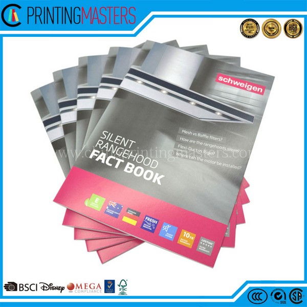 Cheap Price Saddle Stitch Full Color Catalogue Printing