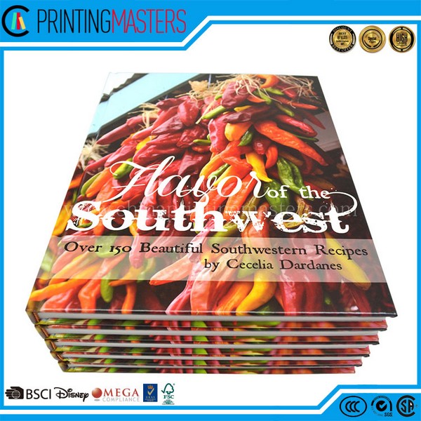 Best Quality Hardcover Cookbook Printing With Low Cost