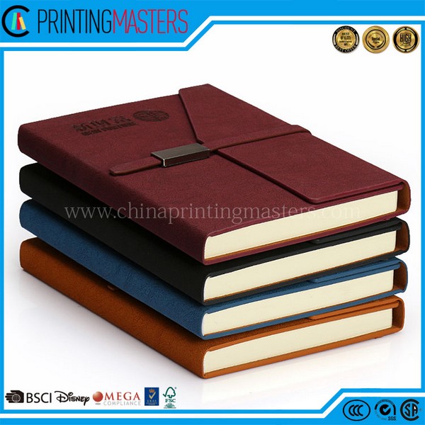 China Printing High Quality Leather Notebook
