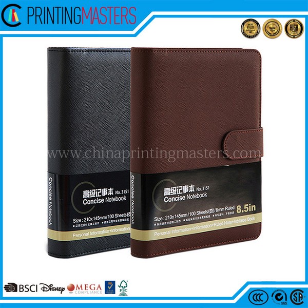 Cheap Factory Price Leather Note Books Printing