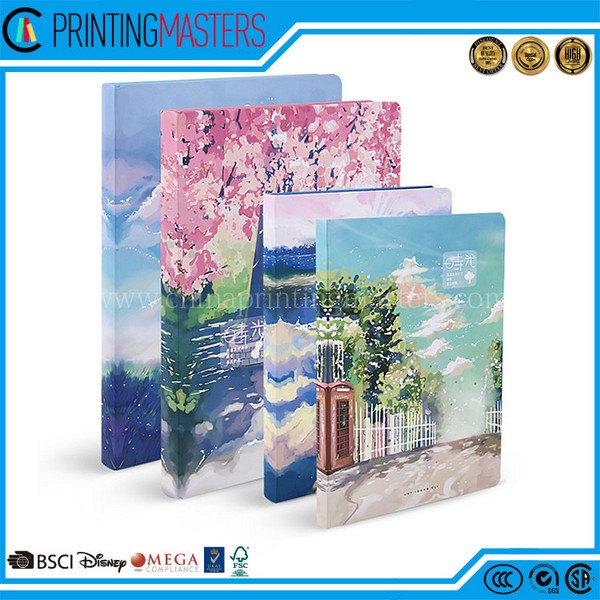 Case Bound Personalized Hardcover Notebook Printing