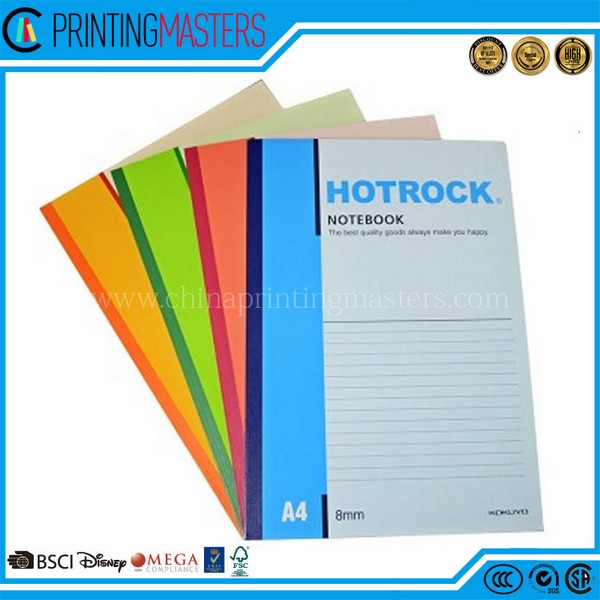 China Factory Custom Soft Cover Student Notebook Printing