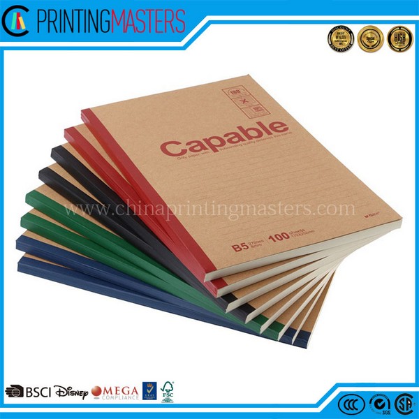 Cheap Professional High Quality Softcover Notebook Printing