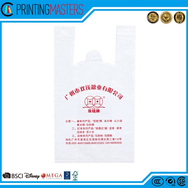 Hdpe Promotion White Vegetable Grow Bags Printing