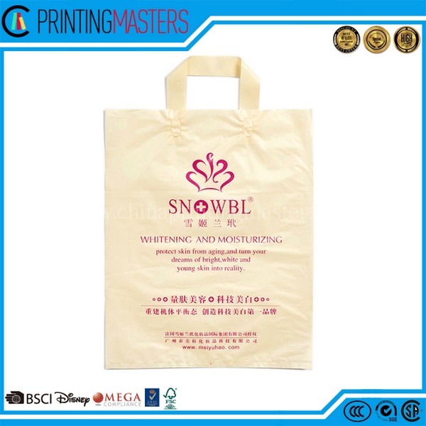 Simple Design Recycling Yellow Cloth Grocery Bags
