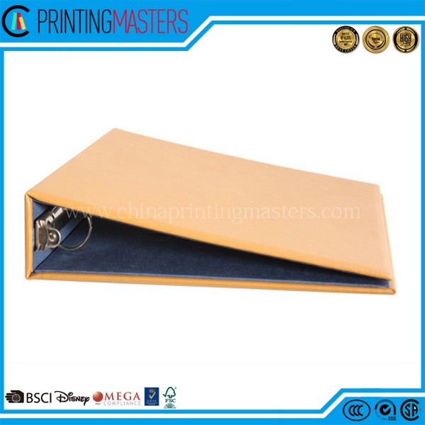 High End Cloth Cover Menu Folder With Low Cost