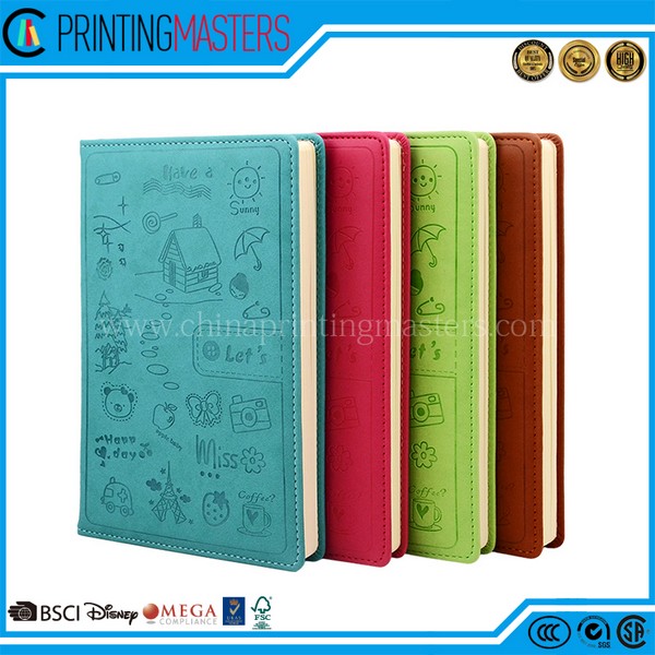 Promotional ECO Friendly Recycled Leather Notebook Printing
