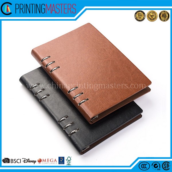 Top Quality ECO Friendly PU Leather Cover Recycled Notebook