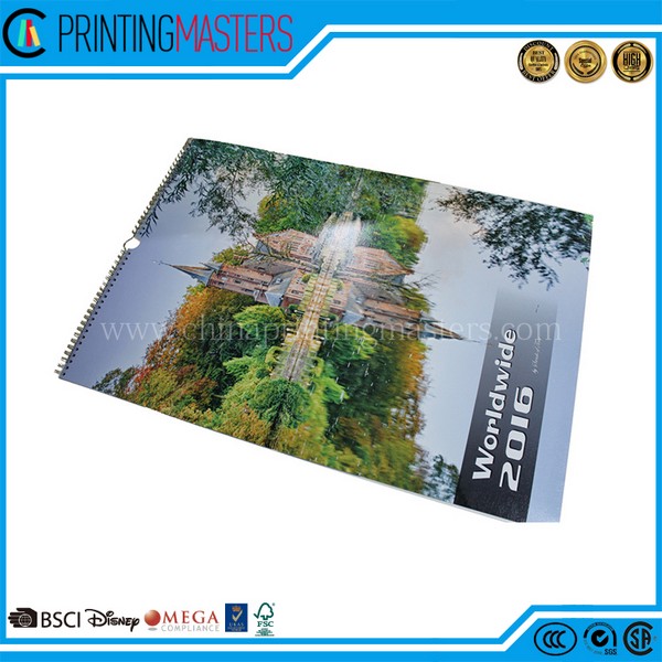 Cheap Printing Paper Monthly Large Wall Calendar