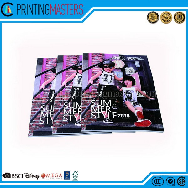 Chinese Professional Offset Printed Magazine Printing Full Color