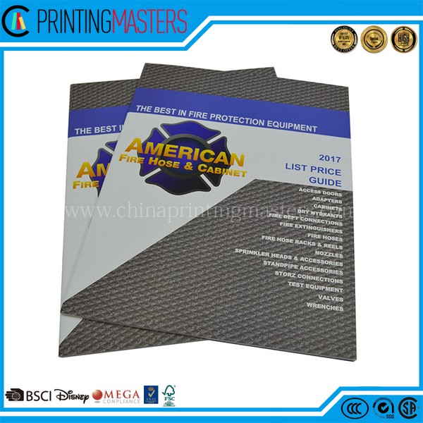 2017 Company Product Catalog Printing Customized In China