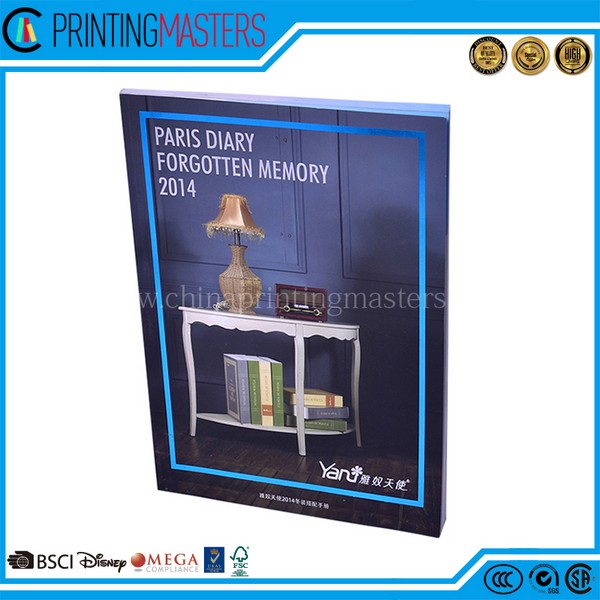 Cheap Printing Soft Cover Product Catalog In China