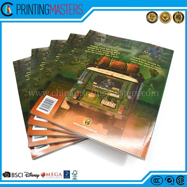 High Quality Gloss Lamination OEM Colorful Book Printing