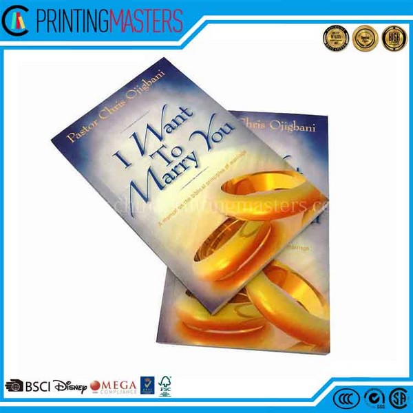 China Printing Service Low Cost Print Soft Cover Book