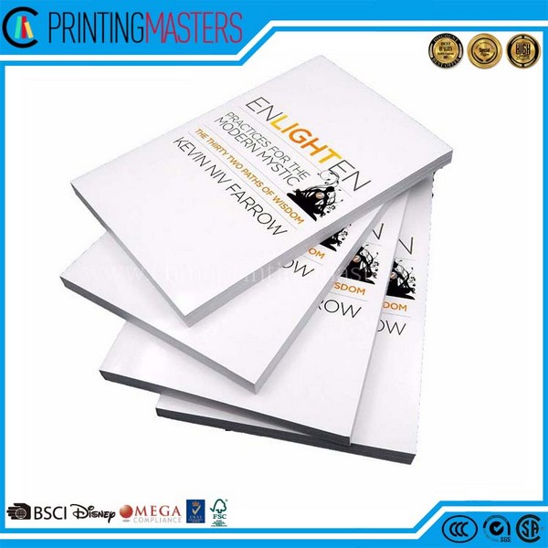 Soft Cover Black And White Offset Printing Book
