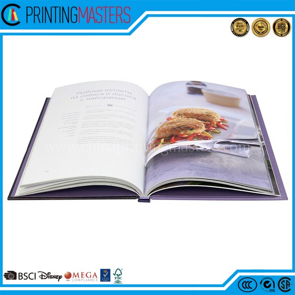 Full Color Personalized High Quality Cookbook Printing