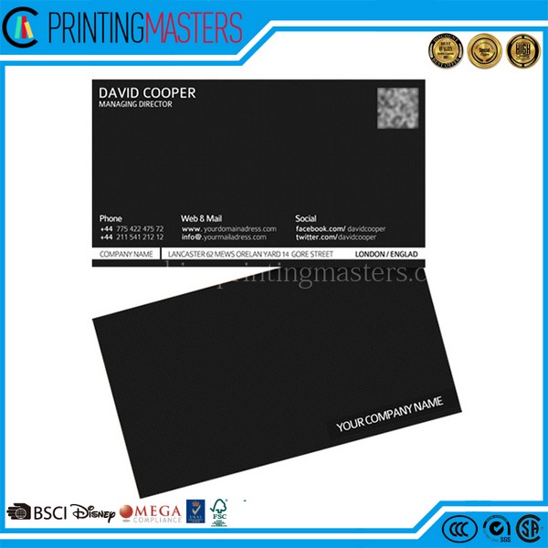 Simple Design High Quality Business Card Printing
