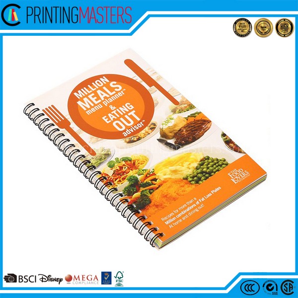 Custom Spiral Bound Notebook Printing With Cheap Price
