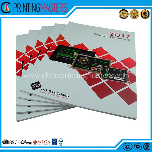 China Printing Factory Print Catalogue Perfect Binding