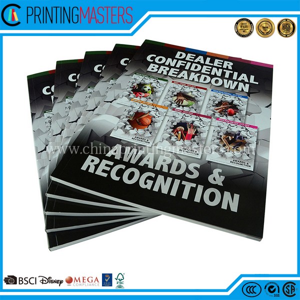 High Quality Catalogue Printing With Gloss Lamination